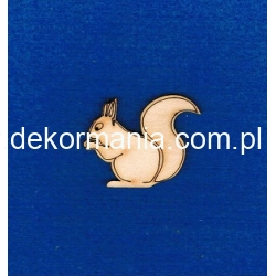 Wiewiórka 3,5x4,3cm    seria: zwierzątka leśne